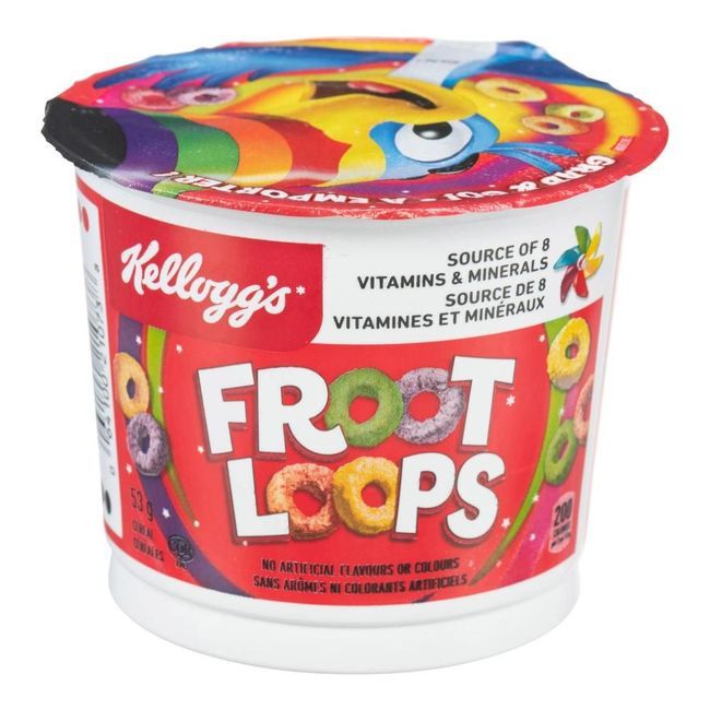 Froot Loops Cereal, 53 G -- 48 Per Case
