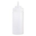 Polyethylene Clear 32 oz Wide Mouth Squeeze Bottle