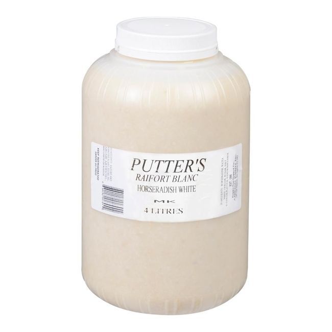 Putters White Horseradish, 4 L -- 6 Per Case