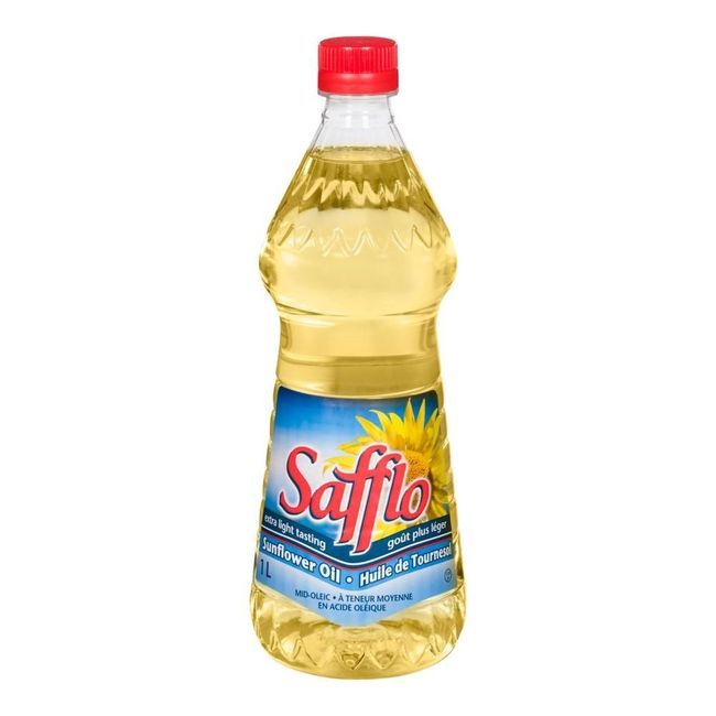 Safflo Sunflower Oil, 1 L -- 12 Per Case