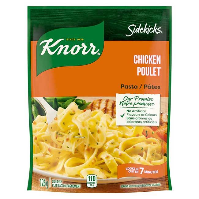 Knorr Sidekicks Chicken Pasta, 126 G -- 8 Per Case
