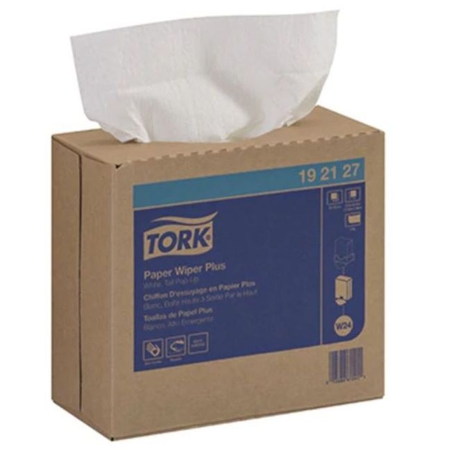 White W24 1-Ply Paper Wiper Plus