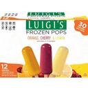 Orange Cherry and Lemon Frozen Pops