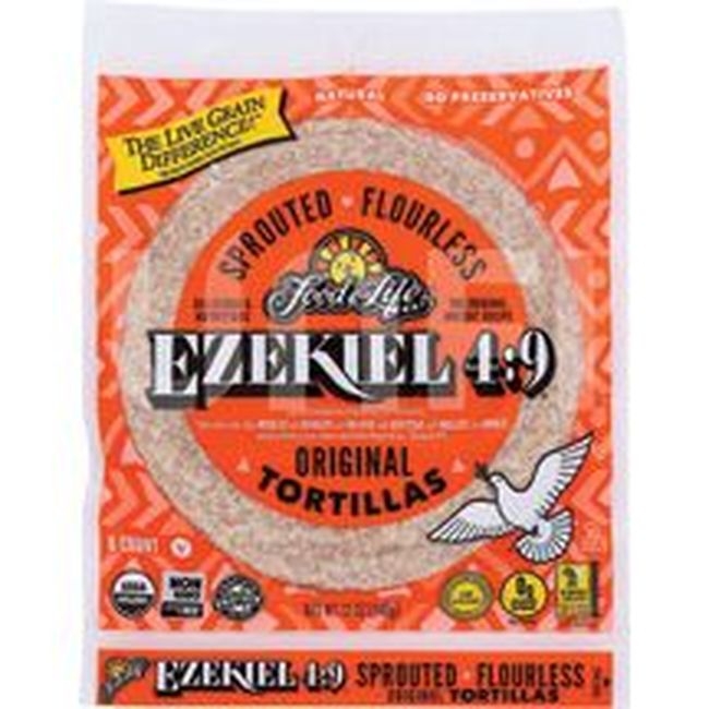 Ezekiel 4:9 Organic Sprouted Whole Grain Tortillas