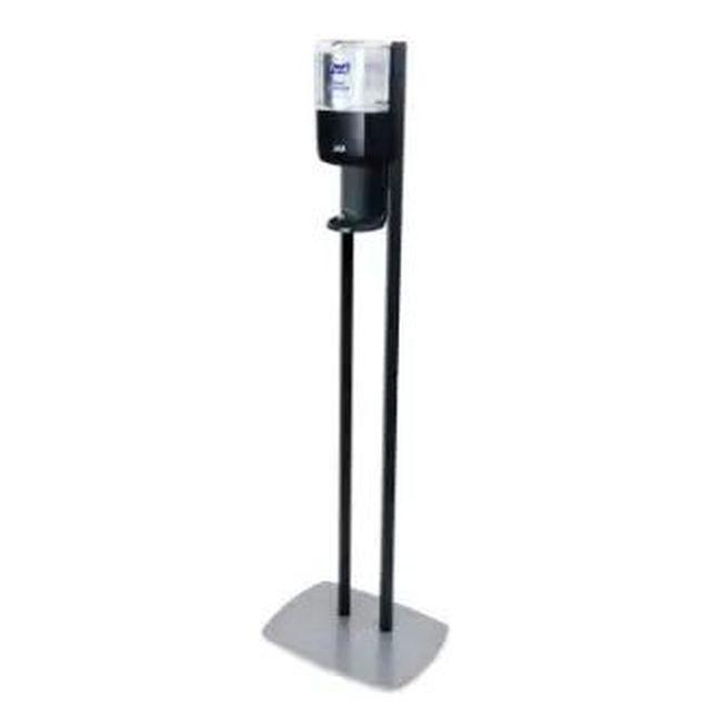 Touch-Free Dispenser Stand with Energy-on-the Refill for Hand Sanitizer