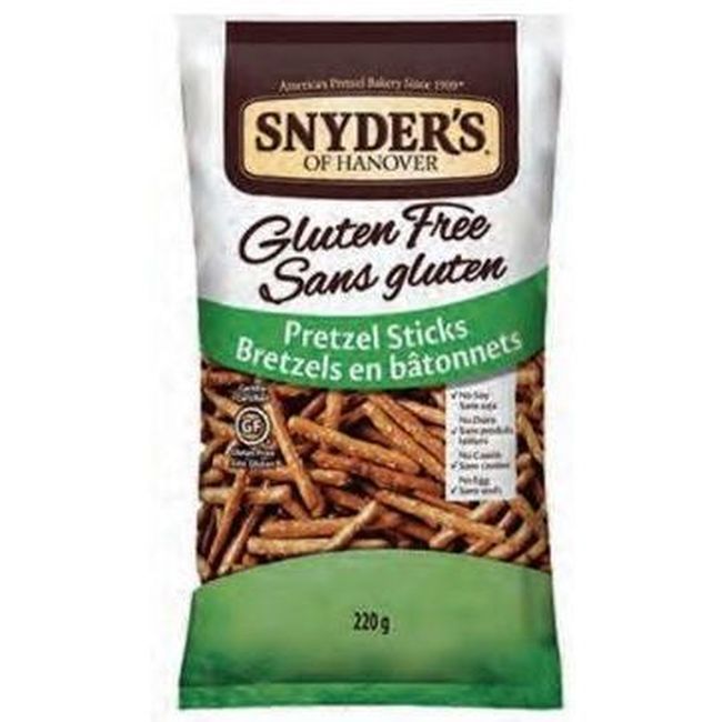 Snyder's Of Hanover Gluten-free Pretzels Sticks, 220 G -- 12 Per Case