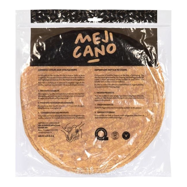 12 inch Smoked BBQ Tortilla