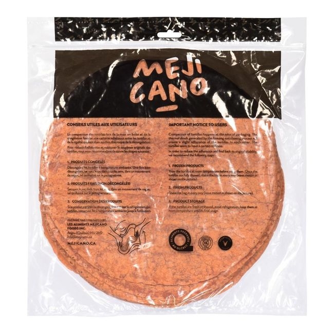 12 inch Red Pepper Tortilla