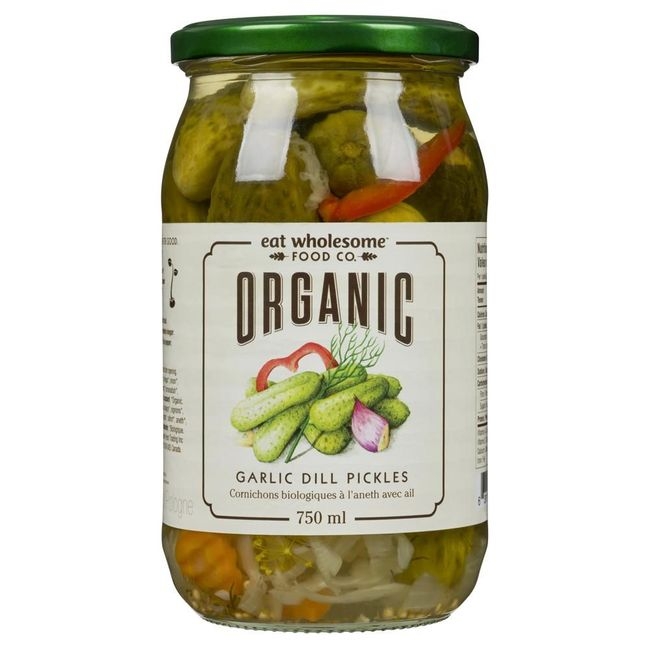 Organic Garlic Dill Pickles