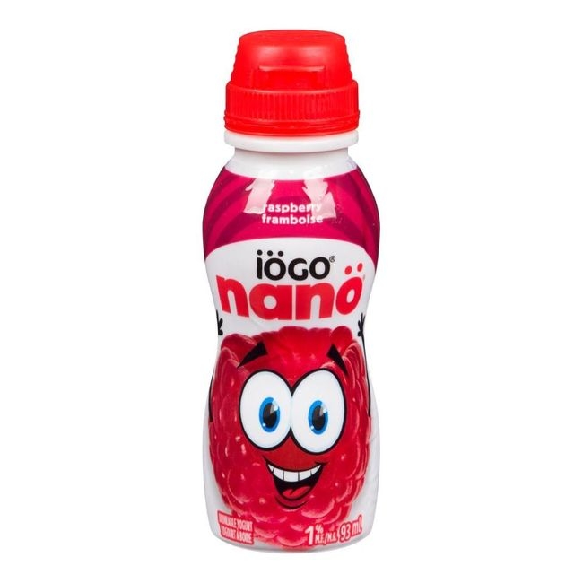 1 Percent Milk Fat Raspberry Drinkable Yogurt