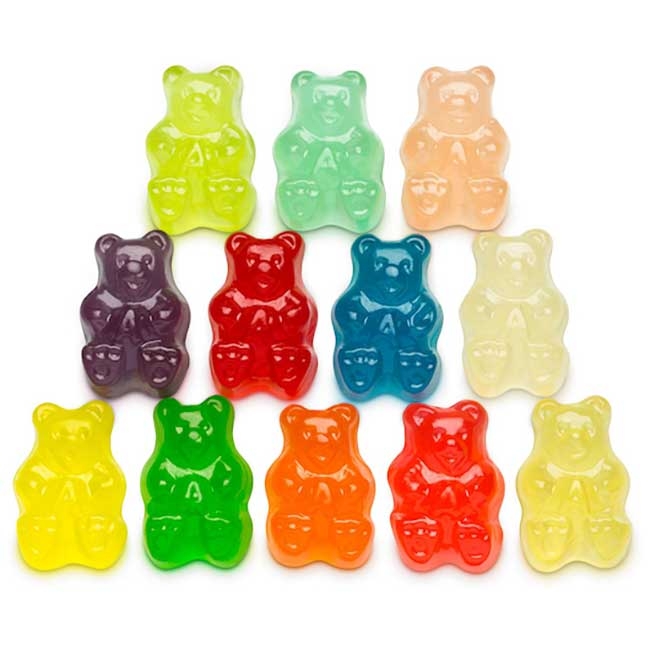 Soft Bear Shaped Gummy Candy
