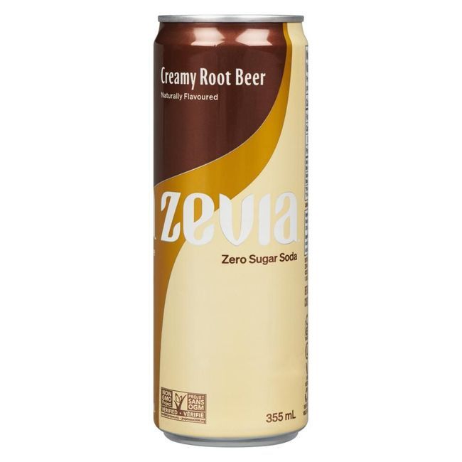 Zevia Creamy Root Beer Zero-sugar Soda, 355 Ml -- 12 Per Case
