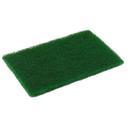 6 x 9 in Medium Duty Green Scouring Pad