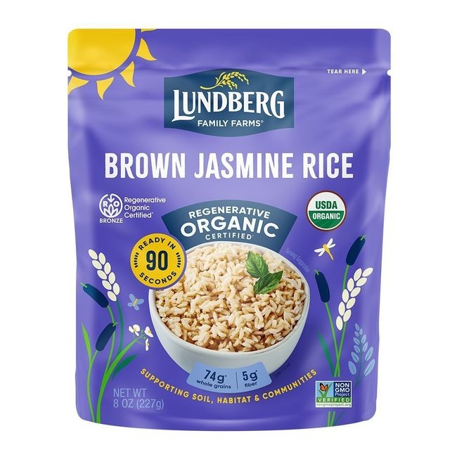 Regenerative Organic Brown Jasmine Rice