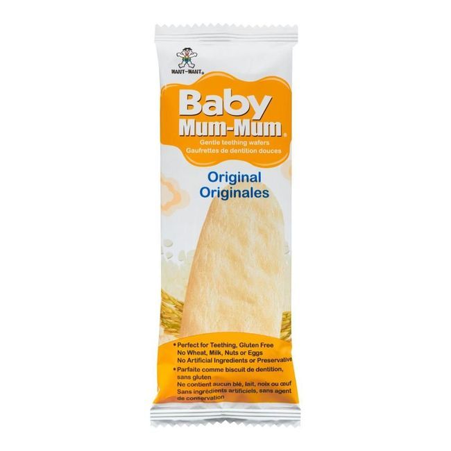 Hot Kid Baby Mum Mum Original Rice Rusk, 50 G -- 6 Per Case