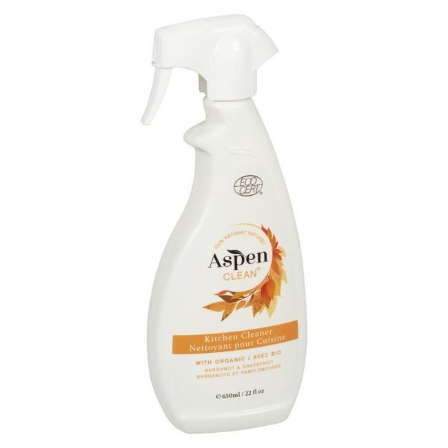 Aspenclean Natural Bergamot And Grapefruit Kitchen Cleaner, 650 Ml -- 6 Per Case