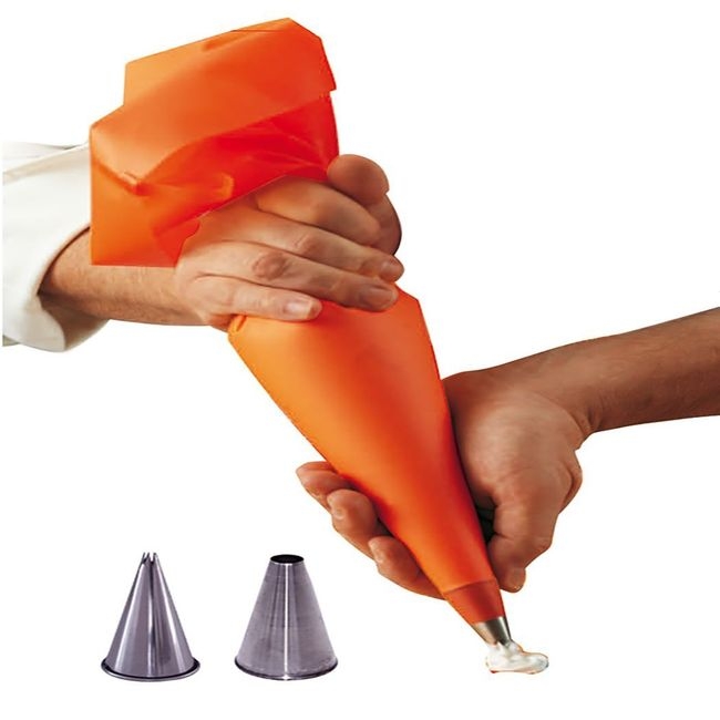 Polyurethane Pastry Bag and Nozzle Set