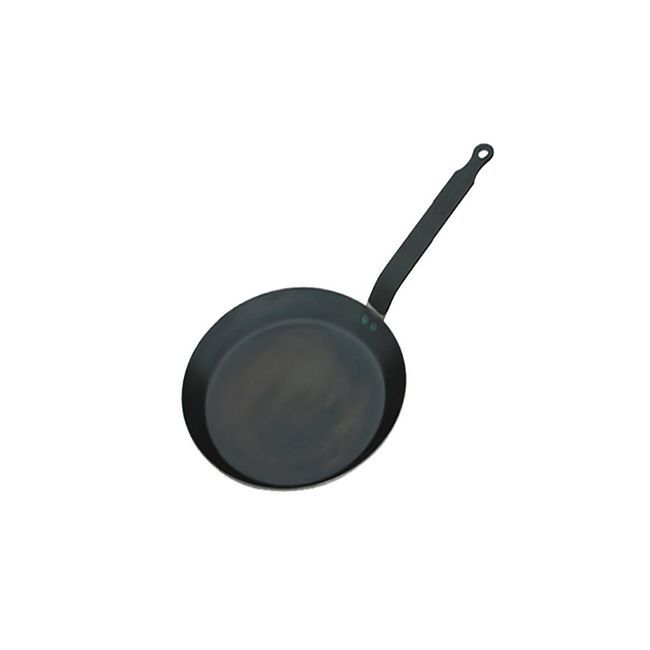De Buyer Blue Steel 2 Mm Thickness Pancake Pan, 7 In