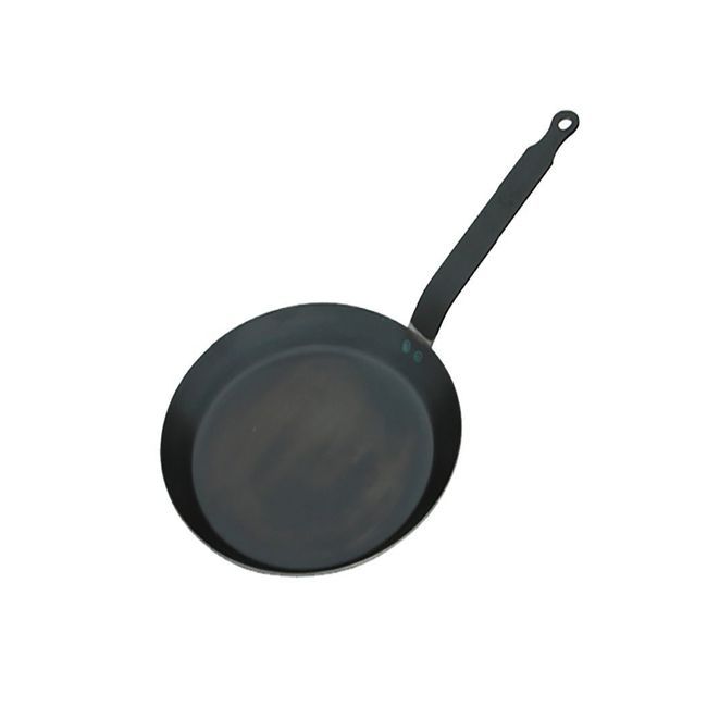 De Buyer Blue Steel 2 Mm Thickness Pancake Pan, 8 In