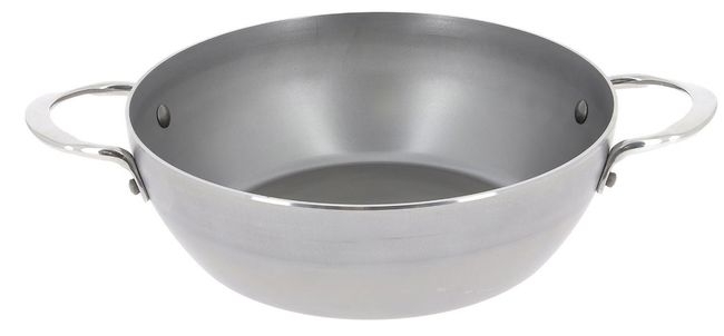 Mineral B Element Round Country Pan with 2 Handles