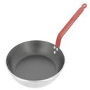 Choc Round Non Stick Frypan with Red Handle