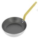 Choc Round Non Stick Frypan with Yellow Handle