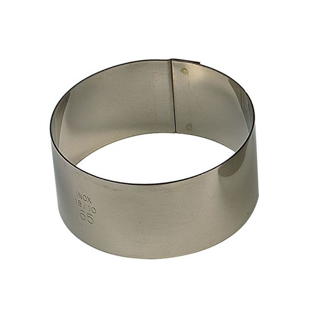 Stainless Steel Round Nonnette Ring
