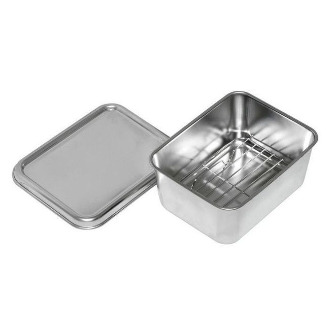 Louis Tellier Stainless Steel Japanese Box Kit, 4.13 X 2.68 X 2.28 In