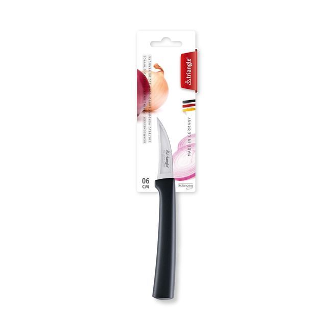 Triangle Stainless Steel Carded Paring Knife, 2.5in Length