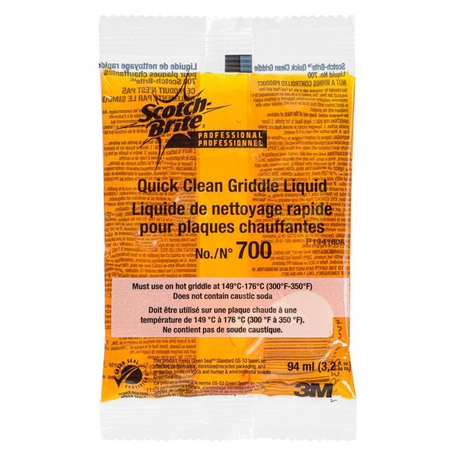 Scotch-brite Quick Clean Griddle Liquid, 94 Ml -- 40 Per Case