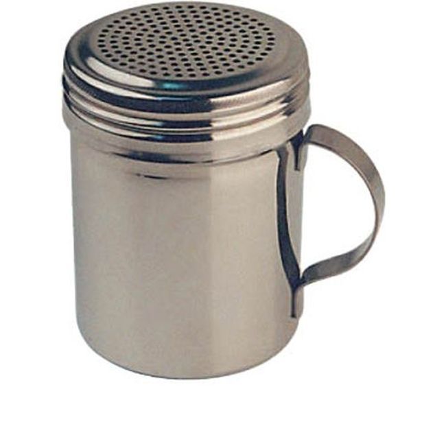 Vollrath T1041 Stainless Steel Dredge With Handle, 10 Oz Capacity