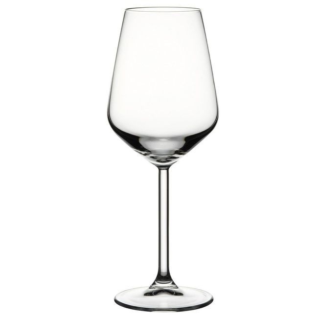 Allegra Red Tall Wine Glass