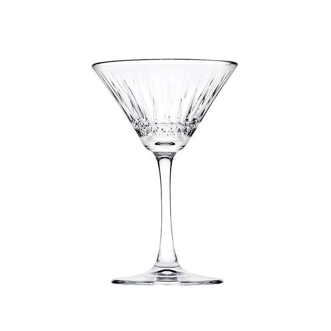 Pasabahce Elysia Martini Glass, 7.4 Oz Capacity -- 24 Per Case