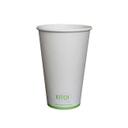 White Compostable Paper Hot Cup