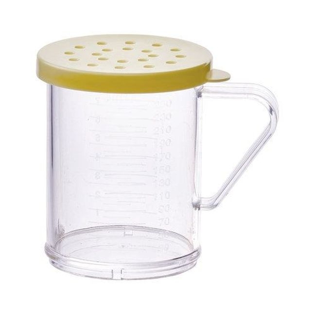 WINPDG10Y Plastic Dredge with Yellow Snap-On Lid