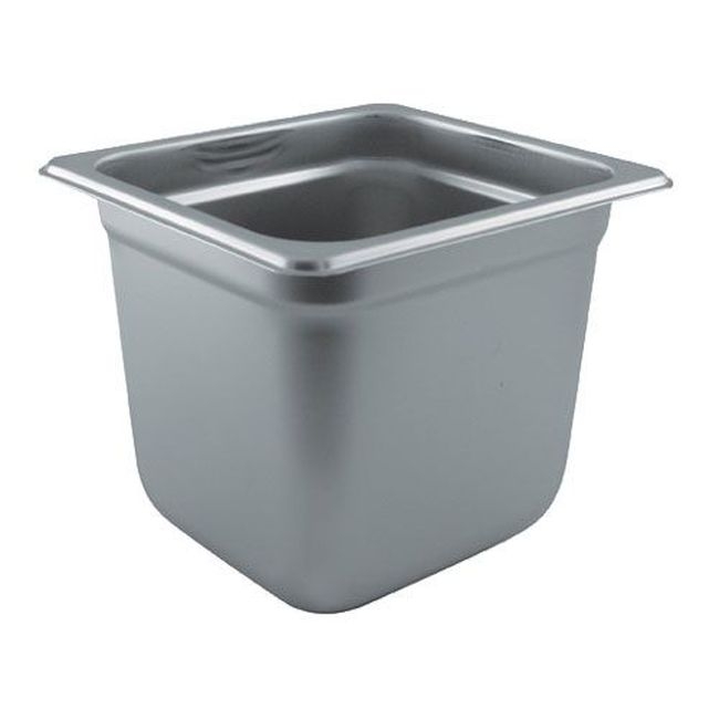 SPJL-606 25 Gauge Stainless Steel Sixth Size Anti-Jam Steam Table Pan