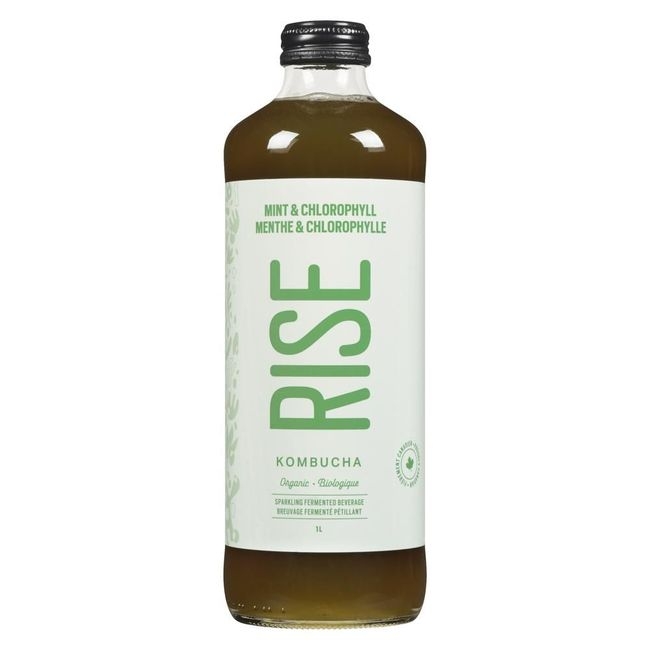 Mint and Chlorophyll Kombucha