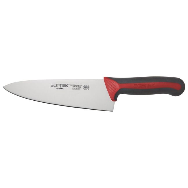 KSTK-80R Sof-Tek Red Handle Chef's Knife