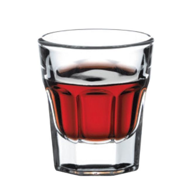 Pasabahce Casablanca Whiskey Glass, 1.2 Oz -- 144 Per Case