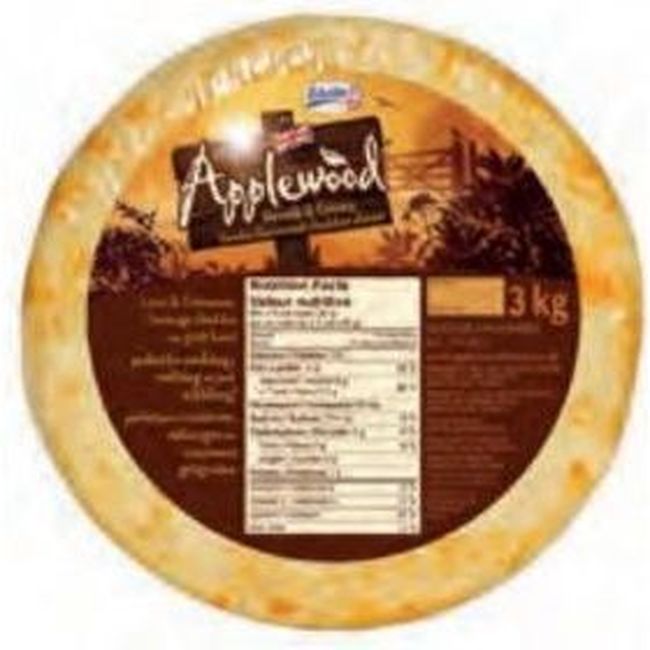 Ilchester Applewood Smoke Flavoured Cheddar, 3 Kg -- 6 Per Case