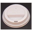 White Dome Lid Fits 10 to 24 Ounce Cup