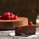 Pre-Sliced Crispy Chocolate Slab Cake