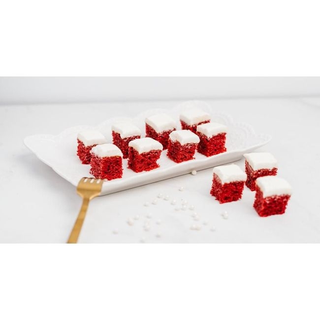 Red Velvet Portion Slab Cake