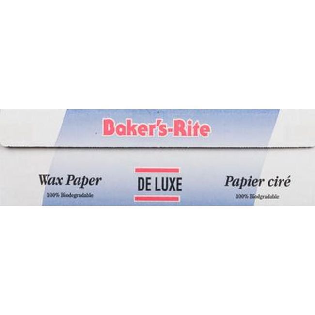 Deluxe Bakers Rite Waxed Paper Roll, 12 In X 375 Ft -- 6 Per Case