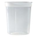 LDPE Translucent TamPer Resistant Lid for Containers