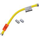 DOR1675NPFS24 3/4 in MPT Coated Gas Connector Hose, 24 in