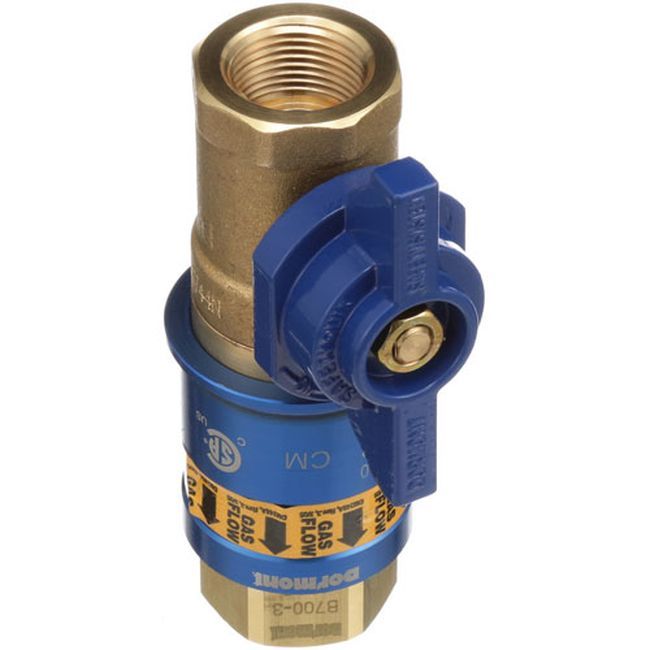 Dormont Dorcf-75 Cimfast Safety Quik Valve With 3/4 In Quick Disconnect
