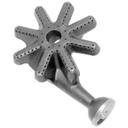 GAR2217300 Front Top Cast Iron Burner Assembly with Air Shutter, 9-3/4 x 6-1/2 in