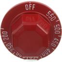 HOB00-498086-00007 Red 200-550F Dial Thermostat