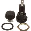 WEL2E-34769 15 Amps 600 Volts Fuse Holder with Push Turn Bayonet Cap, 13/32 x 1 5/16 in